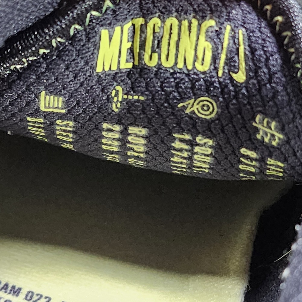 Nike Metcon 6 Mens 12 Black Green Camo Gum Athletic Shoes Gym Cross CK9388-032 - Picture 11 of 14